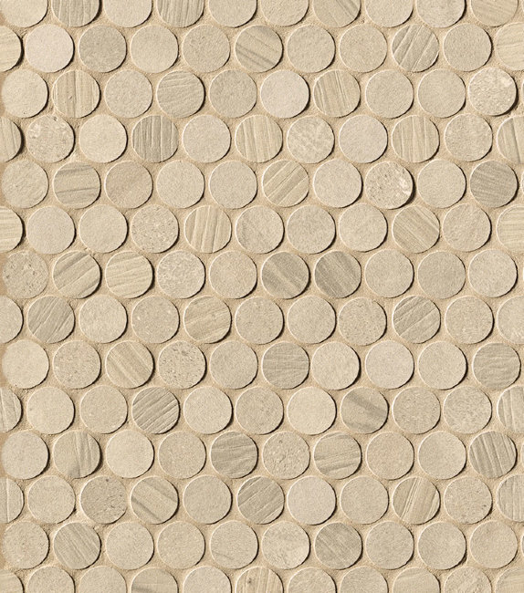 Плитка (29.5x32.5) fNOY CcConnectionNaturalRoundMosaico