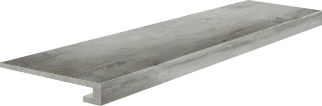 Плитка (33x120) 70327 Gradino Costa Retta Dark Grey
