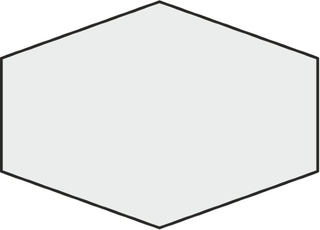 Плитка (21.5x30) Timber Hex. Irregular Tilo