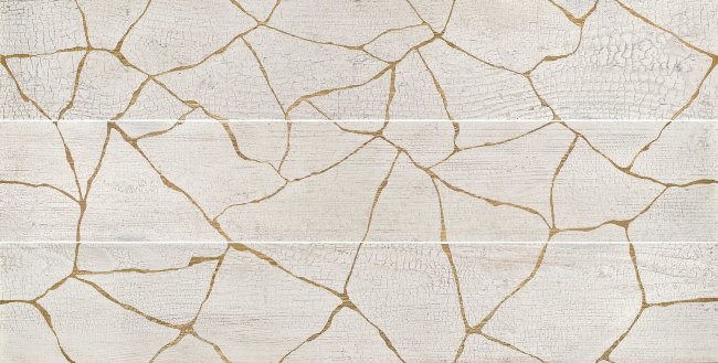 Плитка (75x150) MU95 CartaKintsugiR.(Set3Pcs)