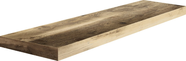 Плитка (33x120) 70345 Angolo Sx Gradino C.Retta Walnut