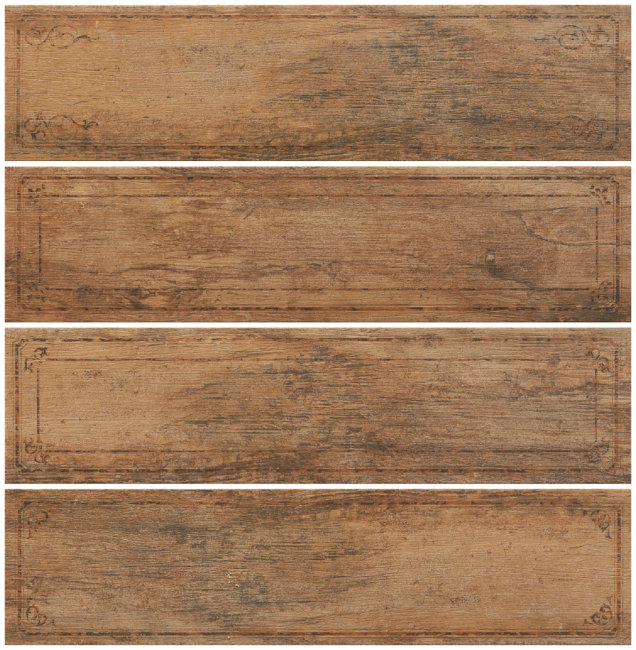 Плитка (15x61) J84374 MtlwTobaccoBordoMix