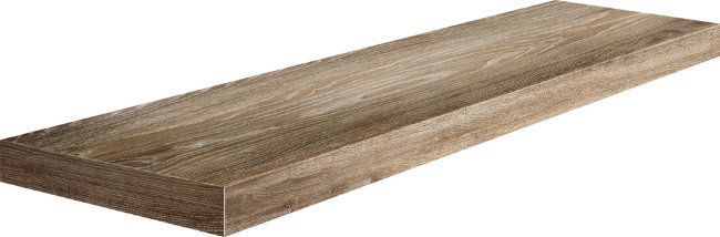 Плитка (33x120) 68260 Angolo Sx Gradino C.Retta Brown