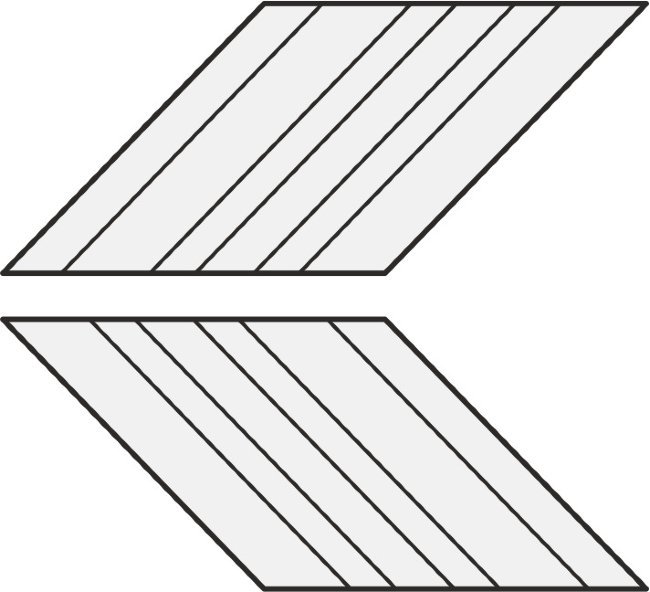 Плитка (30x42) BUTACHEVR TannedChevron