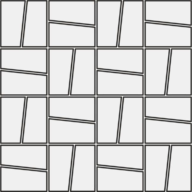Плитка (30x30) J86666 EverBrownMosaicoTrapezio