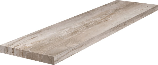 Плитка (33x100) 62406 Angolo Sx Gradino C.Retta Beige