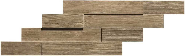 Плитка (20x44) AMWE AxiBrownChestnutBrick3D