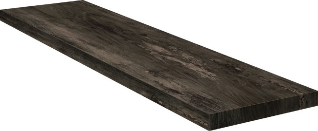 Плитка (33x100) 62407 Angolo Dx Gradino C.Retta Charcoal