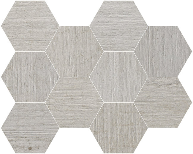 Плитка (21.2x26.5) FZ7T6FS011 MallaHexagonoBlanco