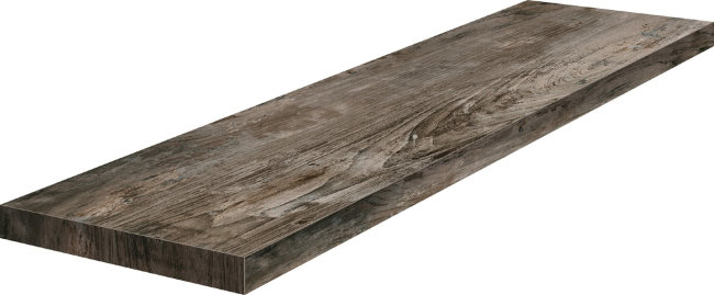 Плитка (33x100) 62410 Angolo Sx Gradino C.Retta Grey
