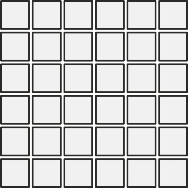 Плитка (30.8x30.8) 2A97 CherokeeMosaico36Pz(5X5)Grigio