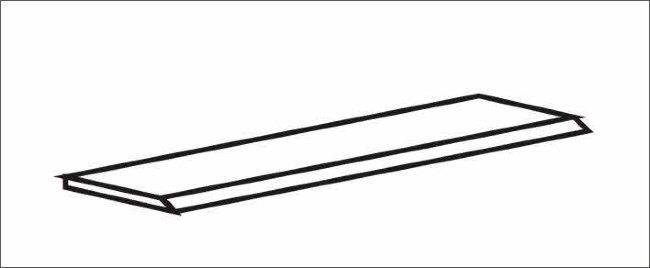 Плитка (15.7x97) 16131- StepcrosscutCedar