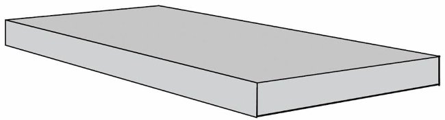 Плитка (Diameter:3) 738131 BrownOakGr.Ang.Dx40X120x3