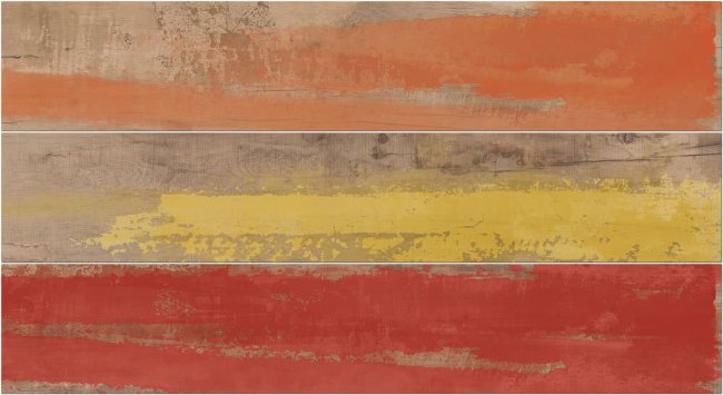 Плитка (20x120) DPR35105 List.ClayPaintRettMix3