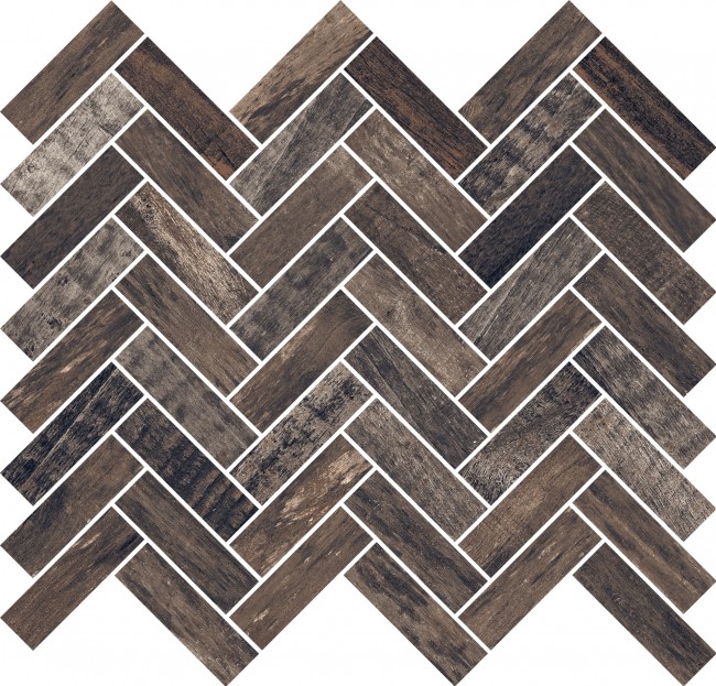 Плитка (32x28.5) J87199 MosaicoSpinaBlack