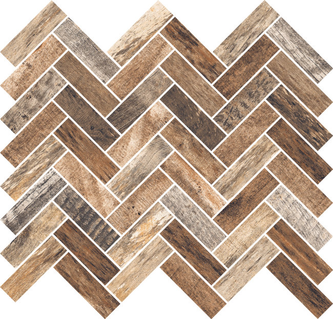 Плитка (32x28.5) J87201 MosaicoSpinaCaramel