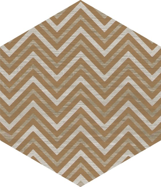 Плитка (25.8x29) A033488 Decowood White mix