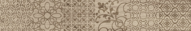 Плитка (16.5x100) 40435 HomeTeakDecoroCream