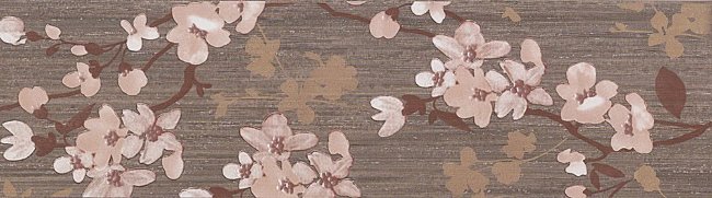 Плитка (12.5x45) 68354 List.fiorDiP.brown