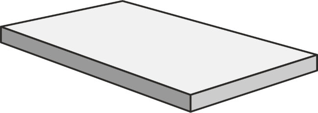Плитка (20x60) Cabane fog GRADONE ANGOLARE COSTA RETTA DX-SX RETTIFICATO x4