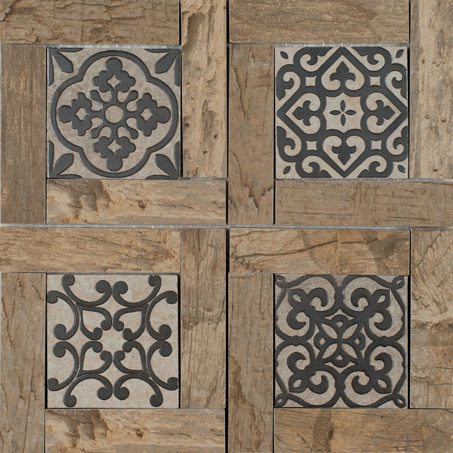 Плитка (30.2x30.2) GeoIntarsio1