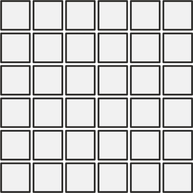 Плитка (30.2x30.2) 1B13 Mosaico36Pz(5*5)ZeelandWhite