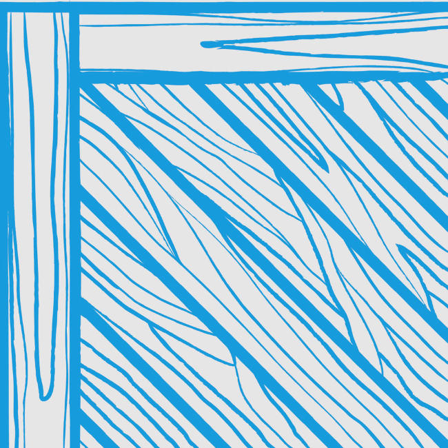 Плитка (60x60) AR6060WLAC WOOD LEFT ANGLE CYAN