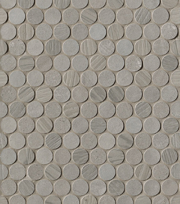 Плитка (29.5x32.5) fNOW CcConnectionGreyRoundMosaico