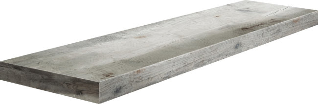 Плитка (33x120) 70341 Angolo Sx Gradino C.Retta Dark Grey