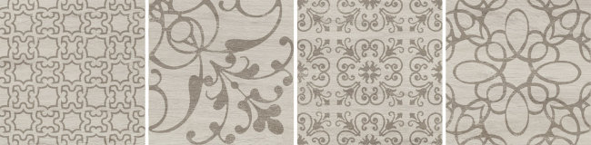 Плитка (25x25) 40404 HomeTeakTozzettoDecoroIce