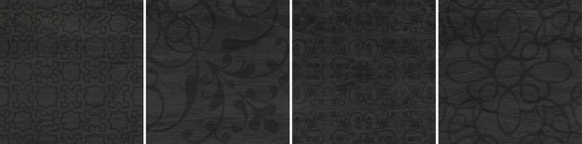 Плитка (25x25) 40574 HomeTeakTozzettoDecoroDark