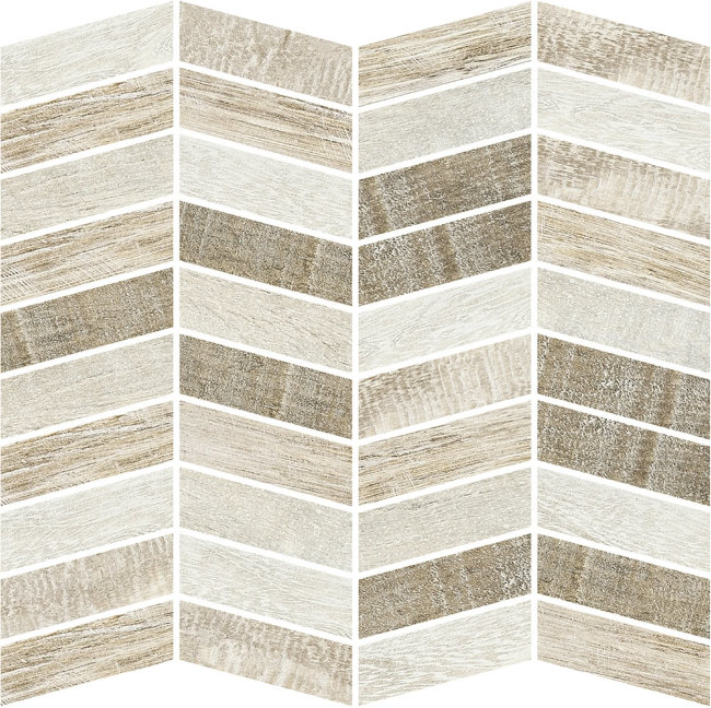 Плитка (40x37.5) WM1MS1R Wood Mood Bianco MS L R