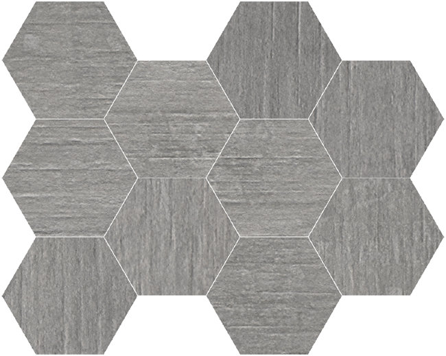 Плитка (21.2x26.5) FZ7T6FS021 MallaHexagonoGris