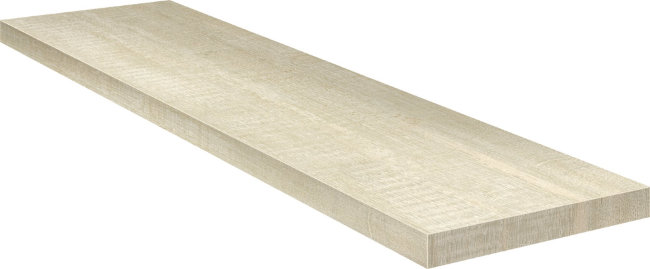 Плитка (33x100) 62375 Angolo Dx Gradino C.Retta Blanc