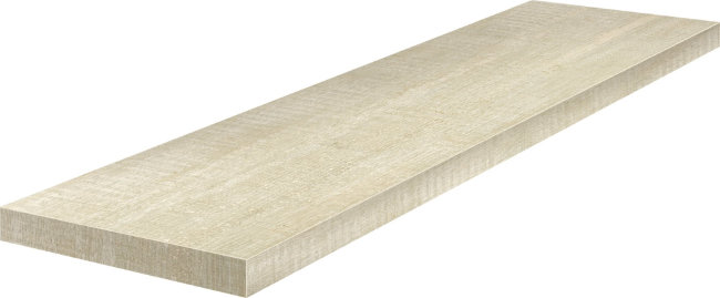 Плитка (33x100) 62376 Angolo Sx Gradino C.Retta Blanc