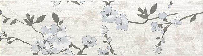 Плитка (12.5x45) 68356 List.fiorDiP.white