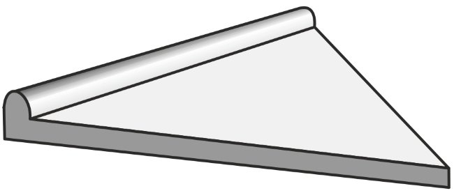 Плитка (51.2x51.2) 2 Borde Piscina Esquina Ext. Briones