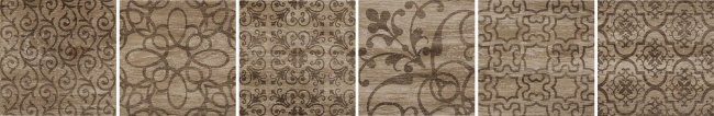Плитка (16.5x16.5) 40466 HomeTeakTozzettoDecoroHoney